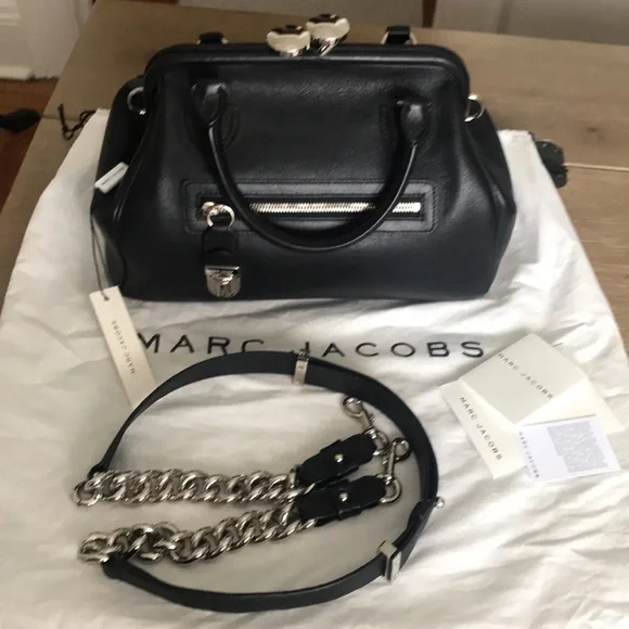 Marc Jacobs Black Satchel Bag - Picture 2 of 8